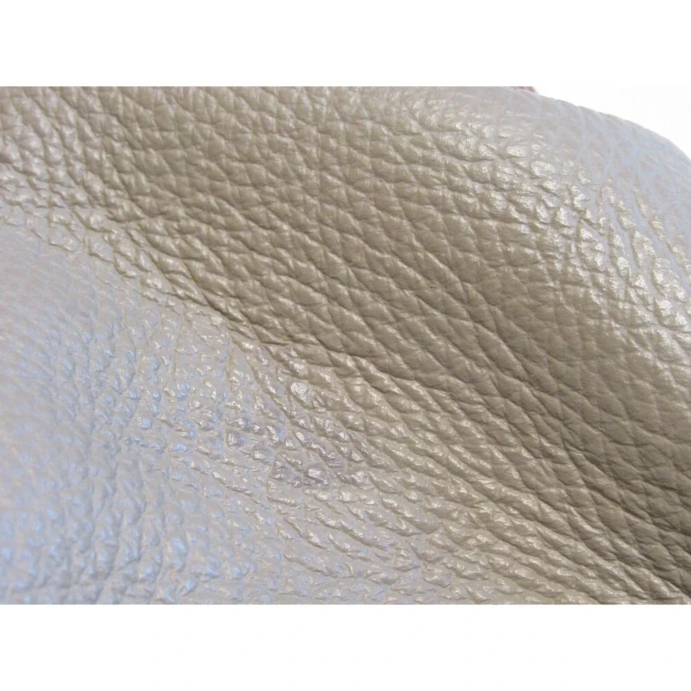 I Medici Firenze Taupe and Tan Soft Leather Shoulder Handbag - Picture 8 of 13